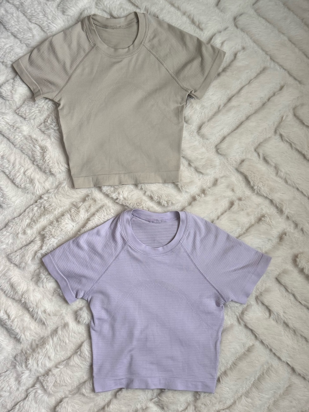 Bundle of 2 Lululemon Swiftly Tech Baby Tees!